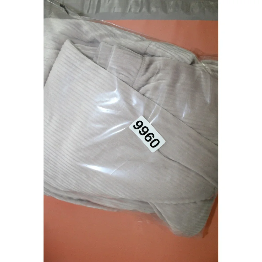 Btween Girls Size 8 Ribbed Velour Hoodie and Flare Pants Lounge Set Mauve 2pc - Picture 10 of 10